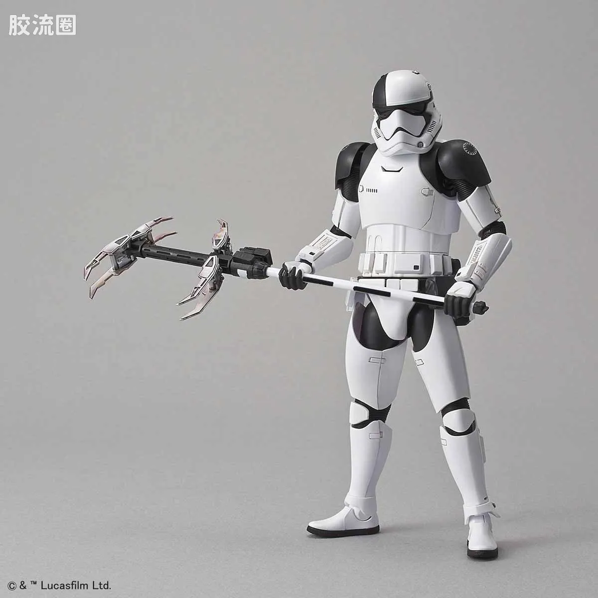 万代 星球大战系列拼装模型 人物系列 1/12 第一秩序行刑队 - 图片